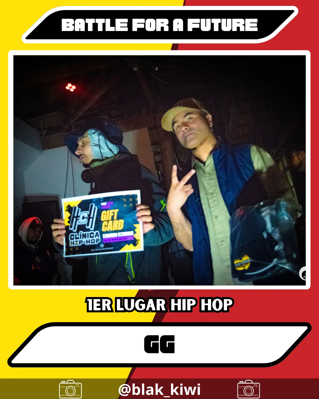 GG — ganadores Hip Hop 1v1, Battle for a Future