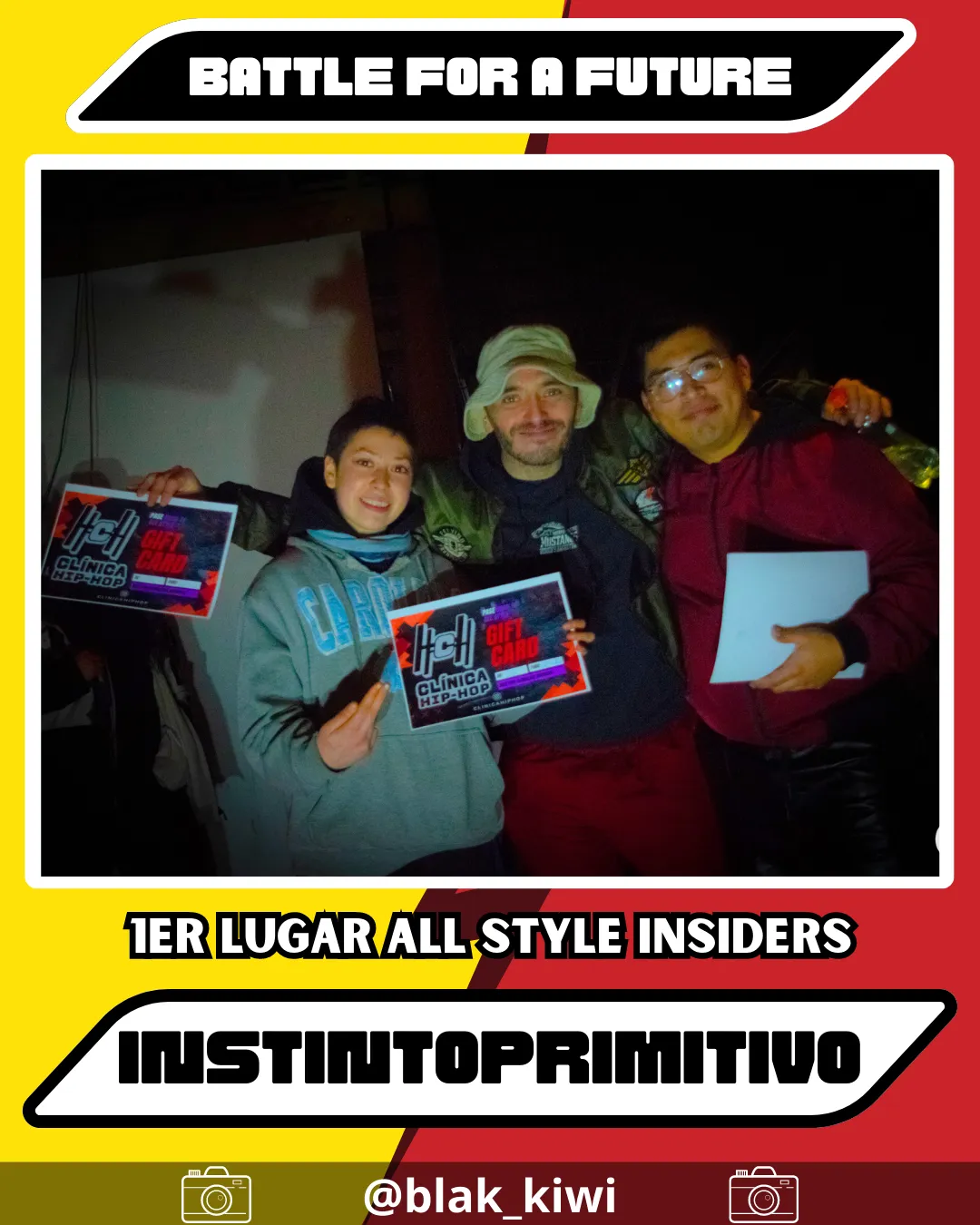 Instinto Primitivo — ganadores All Style Insiders, Battle for a Future
