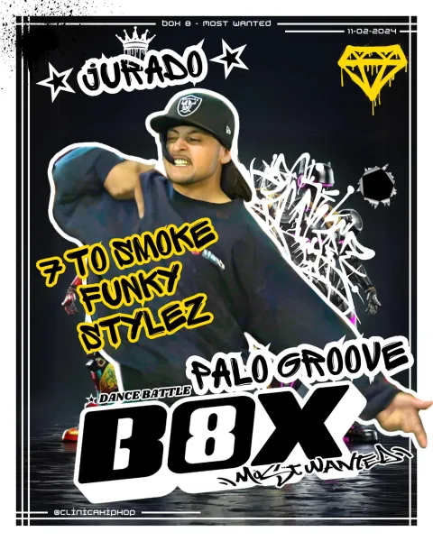 Afiche de jurado de Palo Groove, 7 to Smoke de Funky Stylez