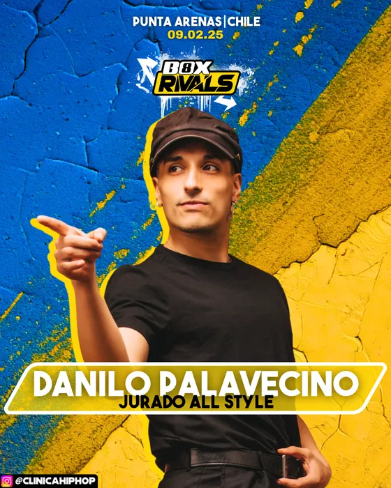 Afiche de jurado de Danilo Palavecino, All Style