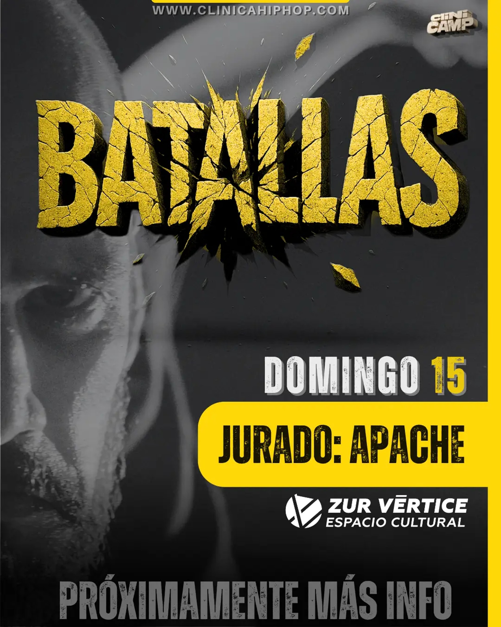 Flyer batallas Krump Edition