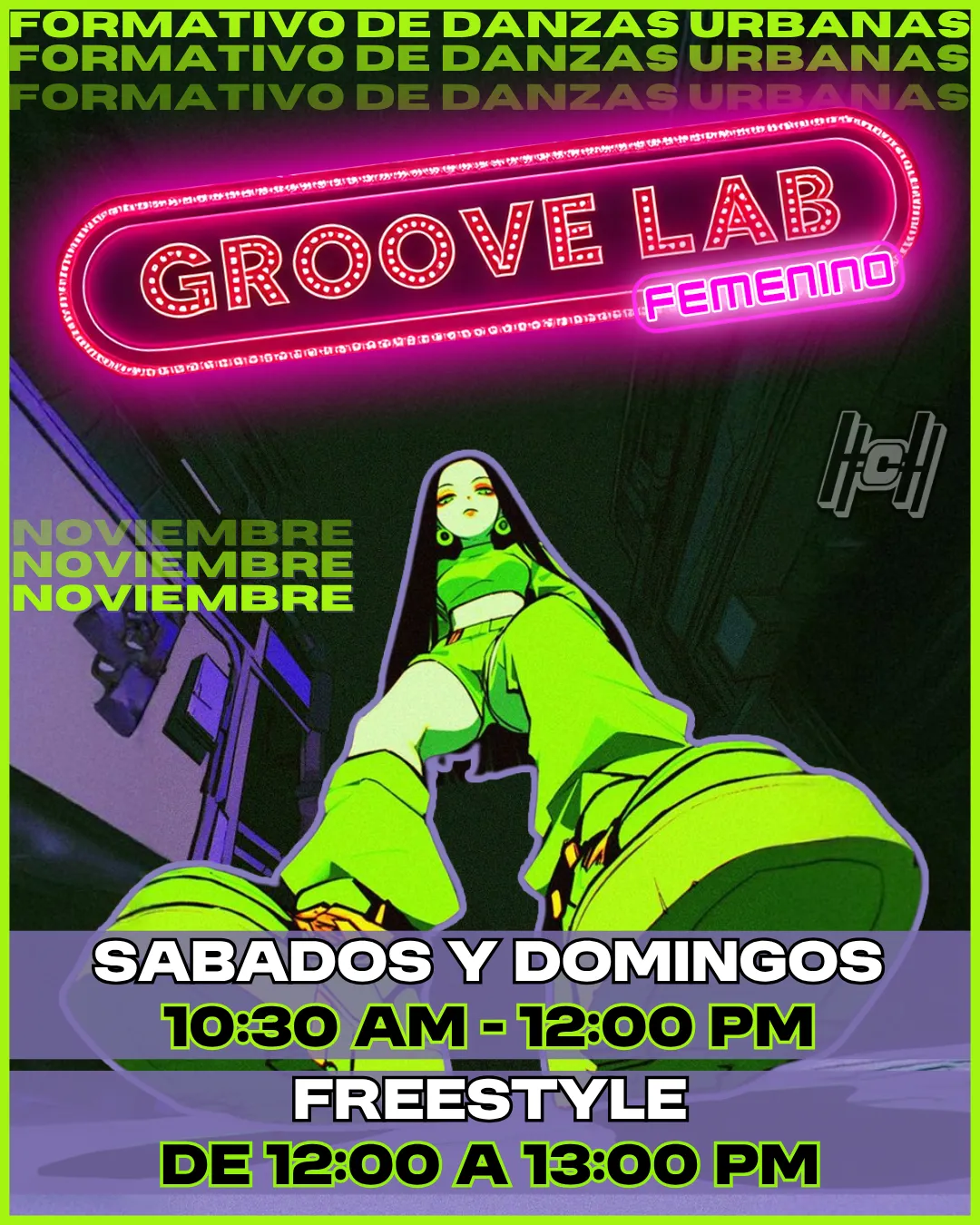 Flyer Groove Lab — nov 2024